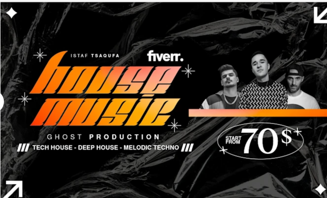 4964I will ghost produce a house music specialized tech house, afro house, etc